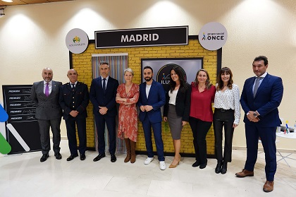 Imagen de los premiados en los Premios Solidarios Grupo Social ONCE Comunidad de Madrid 2022
