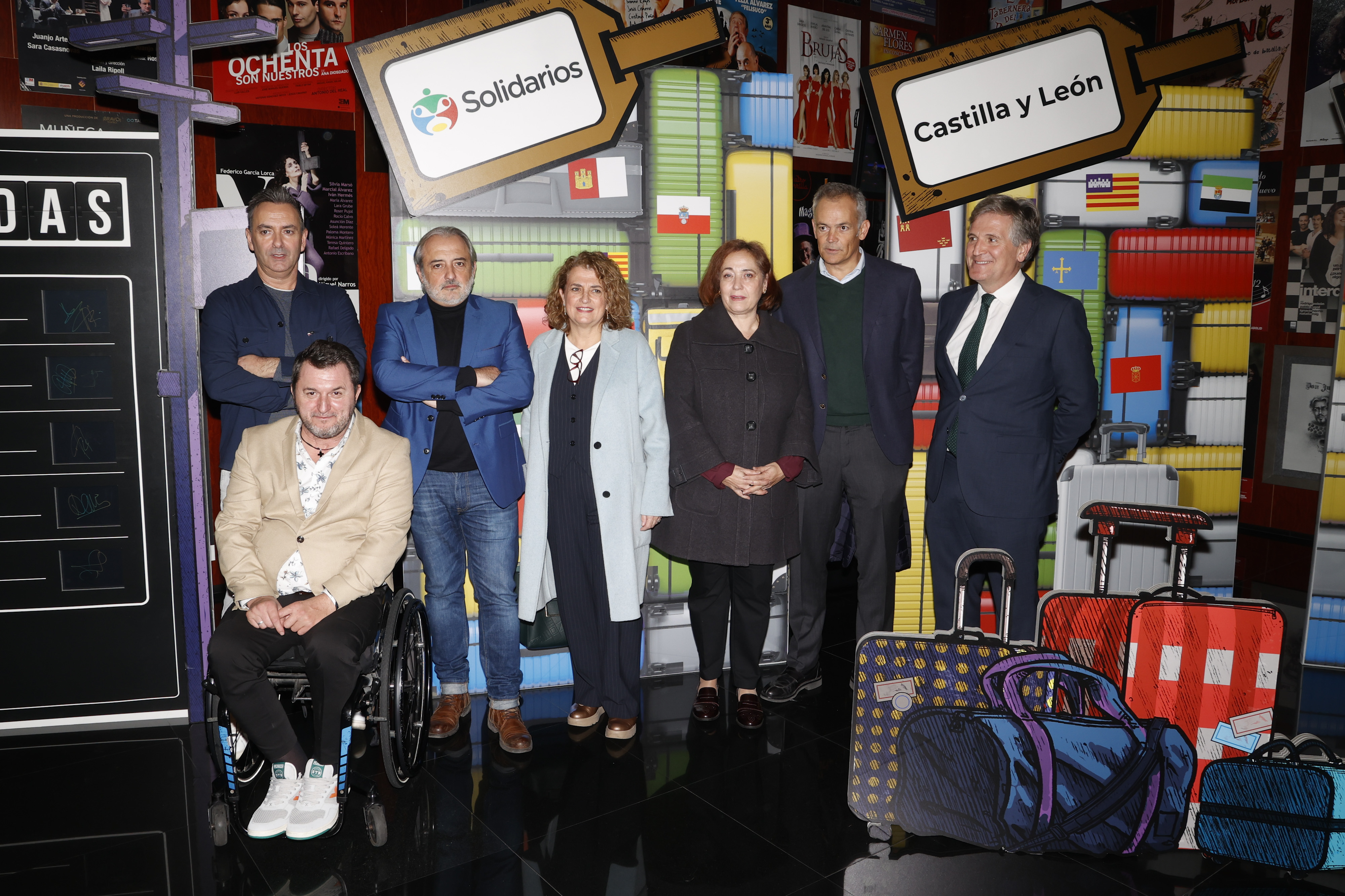 Premiados de los Premios Solidarios Grupo Social ONCE Castilla y León