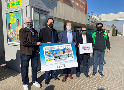 Presentación del cupón dedicado al  Hospital Universitari Arnau de Vilanova