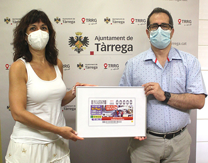 Presentación del Cupón dedicado al  Mercado de Tàrrega