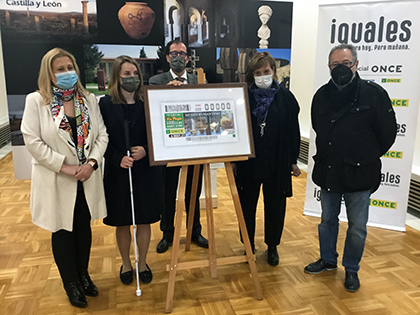 Presentación del cupón dedicado al Museo Numantino