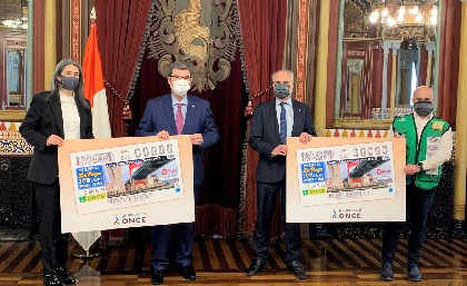 Presentación del cupón dedicado al Puente La Salve de Bilbao 