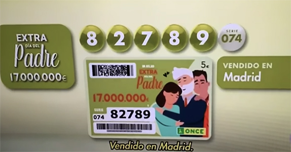 Imagen Sorteo Extra Día del Padre