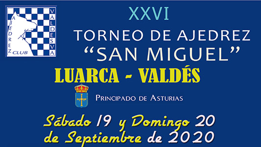 Cartel del torneo San Miguel de Luarca