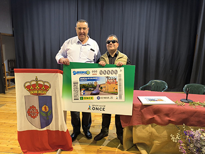 Félix Herrera y Lorenzo Villahermosa presentaron el cupón 
