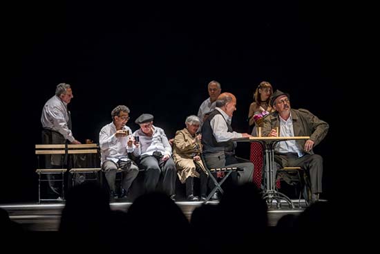 Bambalinas en el Teatro del Bosque de Móstoles