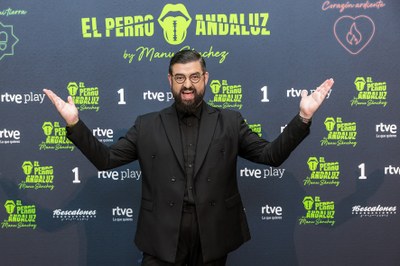 Manu Sánchez, presentador del programa de RTVE 'El Perro Andaluz'