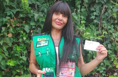 Mónica Castro, vendedora que ha dado un millón en Los Barrios