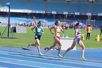 Izaskun Osés en la final del mundial