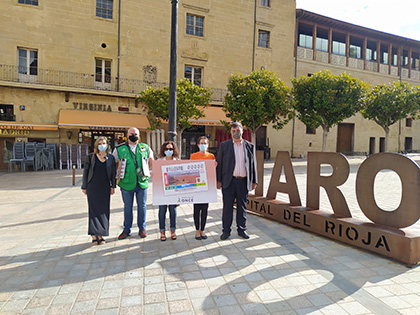 Presentación del cupón dedicado al gentilicio de Haro