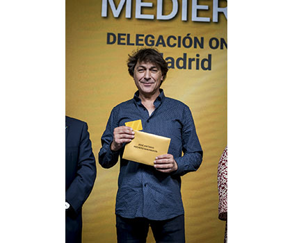 José Antonio Mediero, mejor vendedor de la ONCE 2024 en la Comunidad de Madrid