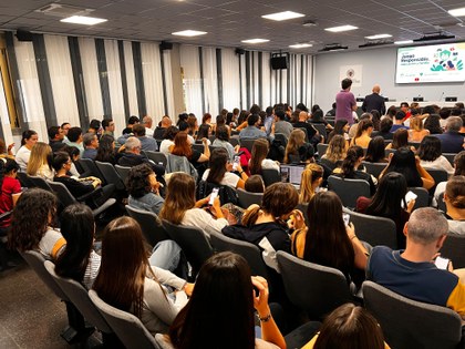 Sala en la que se ha celebrado la Jornada ‘Juego Responsable, educación y familia’