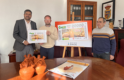 Presentación del cupón dedicado a la Artesanía de Salvatierra de los Barros