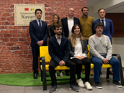 Galardonados con Premios Solidarios ONCE Navarra 2019