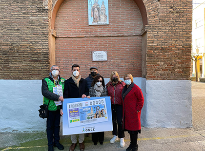 Presentación del cupón dedicado a la Cofradía de San Antón de Rincón de Soto 