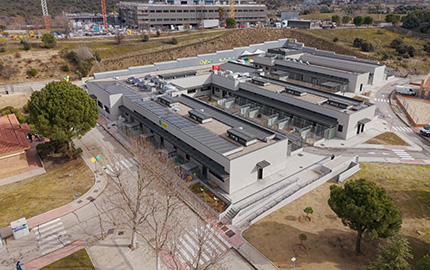 Imagen aérea de las nuevas instalaciones