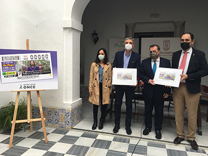 Presentación del cupón dedicado al 75 Aniversario de la Hermandad del Prendimiento de Arcos de la Frontera