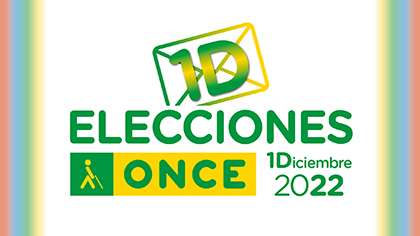 Logotipo Elecciones ONCE 1 diciembre 2022