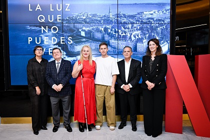 La ONCE colabora con Netflix en el preestreno de la miniserie 'La luz que  no puedes ver' — Web de la ONCE