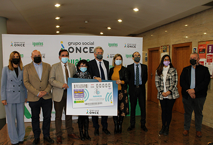 Presentación en Murcia del cupón dedicado al 25 aniversario de la Federación Española de Parkinson