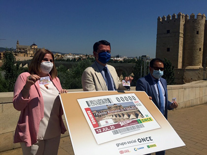 Presentación del cupón dedicado al Puente Romano de Córdoba