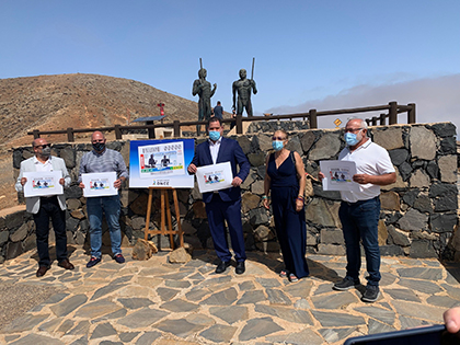 Presentación del cupón dedicado al gentilicio majoreros