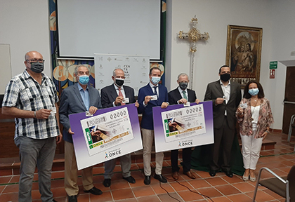 Presentación del cupón dedicado al IV Congreso de Hermandades y Cofradías