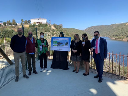 Presentación del cupón dedicado a la Sierra de Hornachuelos