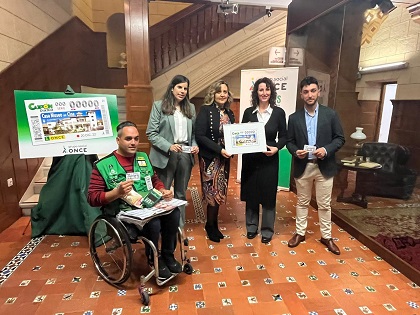 Presentación del cupón dedicado a a la Casa Museo del Cine de Almería