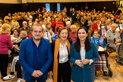 Participantes en el programa 'Navidad en familia'