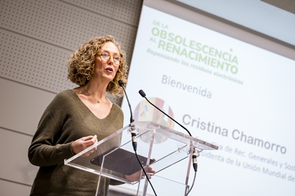 Cristina Chamorro, directora ejecutiva de Recursos Generales y Sostenibilidad de la ONCE 