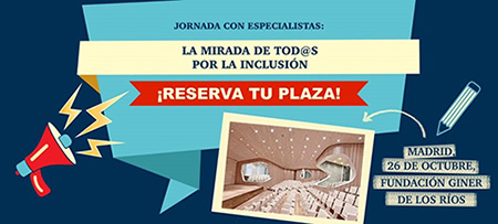 Cartel de la Jornada con especialistas educativos