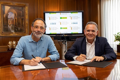 Francisco Palomino y Ángel Luis Gómez, tras el acuerdo