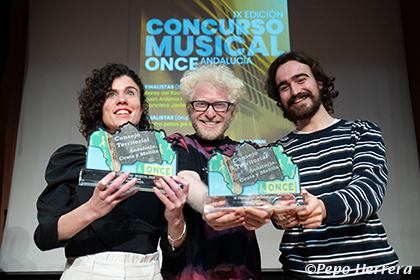 Saray Ruiz y el Dúo Maler, ganadores del IX Concurso Musical ONCE Andalucía