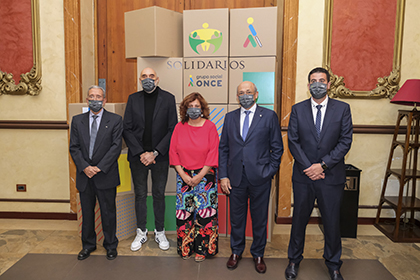 Galardonados con los Premios Solidarios ONCE Canarias 2021