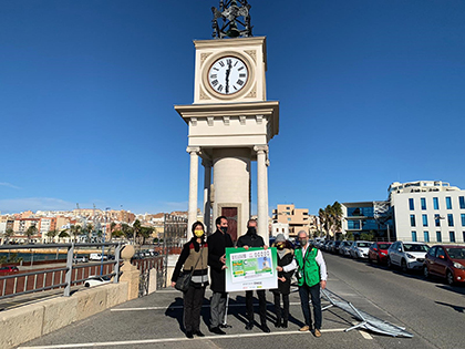 Presentación del cupón dedicado a la Torre Rellotge del Port de Tarragona