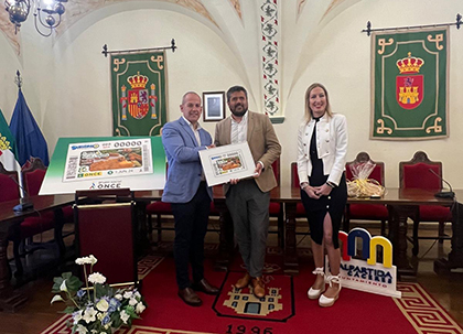 Presentación del cupón dedicado a la Tosta de Patatera