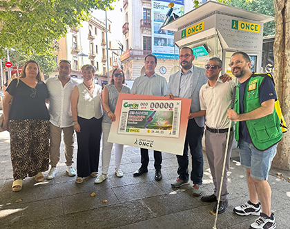 Presentación del cupón dedicado a  Les Santes, Festa Major de Mataró