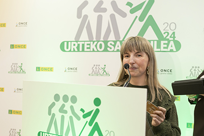 LORENA MARQUEZ, MEJOR VENDEDORA ONCE 2024 EN EUSKADI