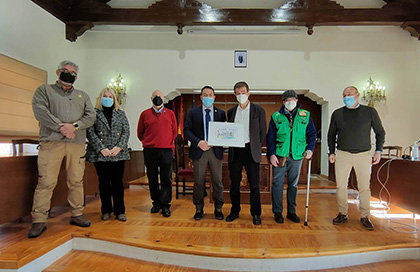 Presentación del cupón dedicado al gentilicio de El Espinar