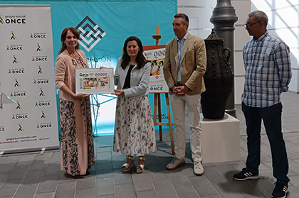 Presentación del cupón dedicado a los Cántaros de Aragón