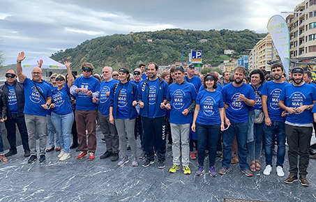 Imagen del inicio de la Carrera de Cascabeles 