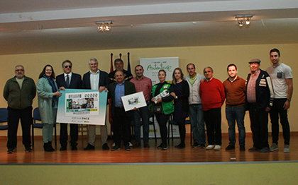 Presentación del cupón de la ONCE dedicado a la Romería de la Virgen del Monte de Albudeite