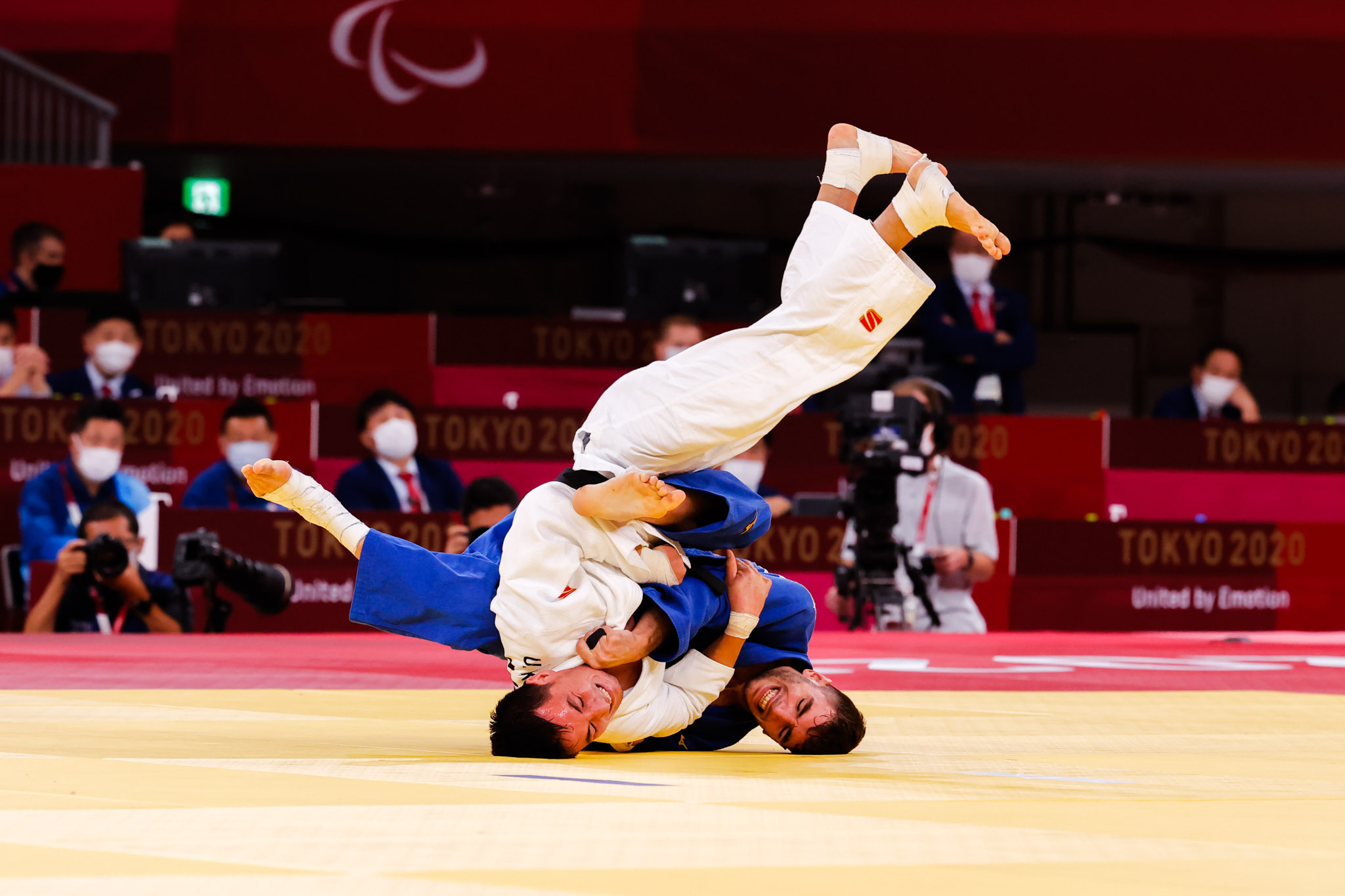 Sergio ibañez compitiendo en Tokio 2020