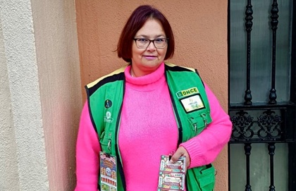 Ángeles Sánchez, vendedora de Puerto Real