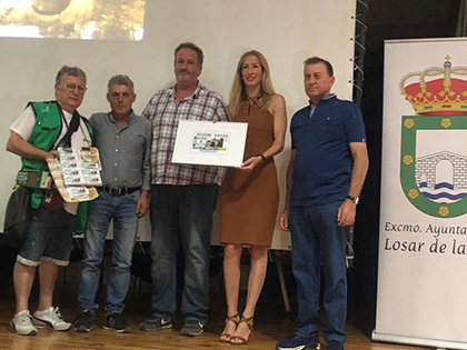 Presentación del cupón dedicado a las Festividades de Losar de la Vera