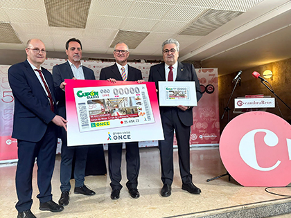 Presentación del cupón dedicado al 50 aniversario de La Llotja de Reus