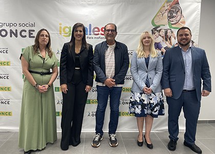 Presentación de Raquel Beamud Pérez,, nueva directora de la ONCE en Elda