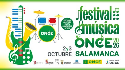 Cartel Festival Música ONCE