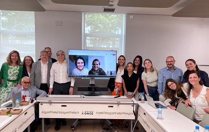 Los miembros del Jurado del Reto ONCE Innova Emprendedores 2024